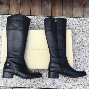 Tall real leather boots from Franco Sarto